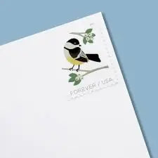 2016 USa Forever Songbirds in Snow Stamps