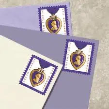 2019 USa Forever Purple Heart Forever Stamps