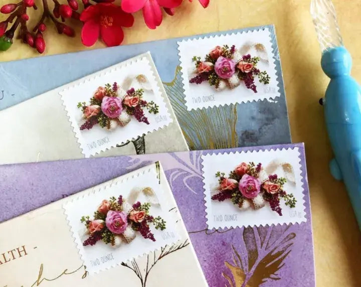 2020 USa Forever Garden Corsage Wedding Stamps
