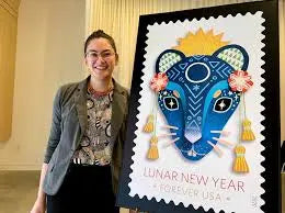 2020 USa Forever Lunar New Year: Year of the Rat Stamps