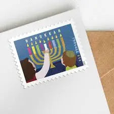 2020 USa Forever Hanukkah Stamps