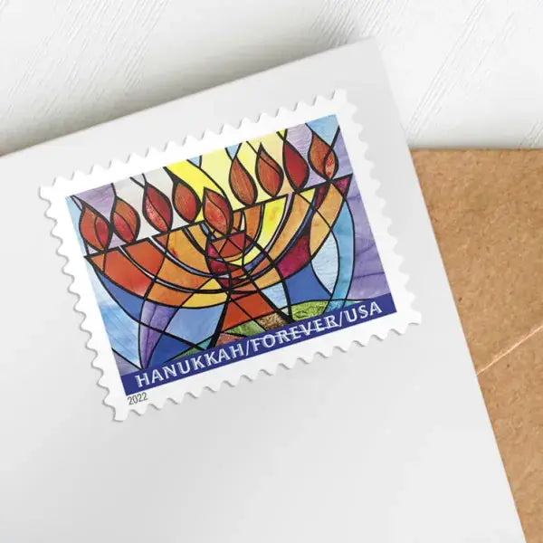 2022 USa Forever Hanukkah Postage Stamps