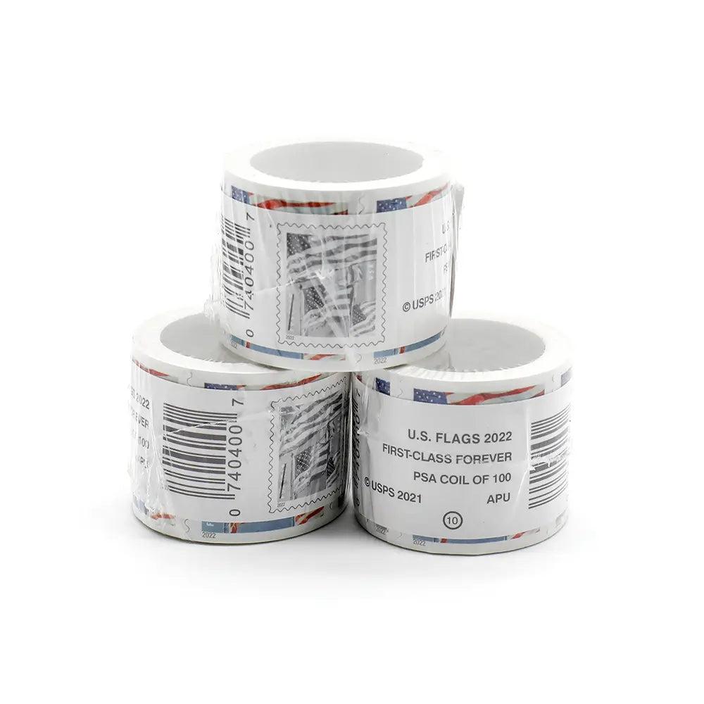 Wholesale products 2022 USa Forever American Flag Stamps Rolls