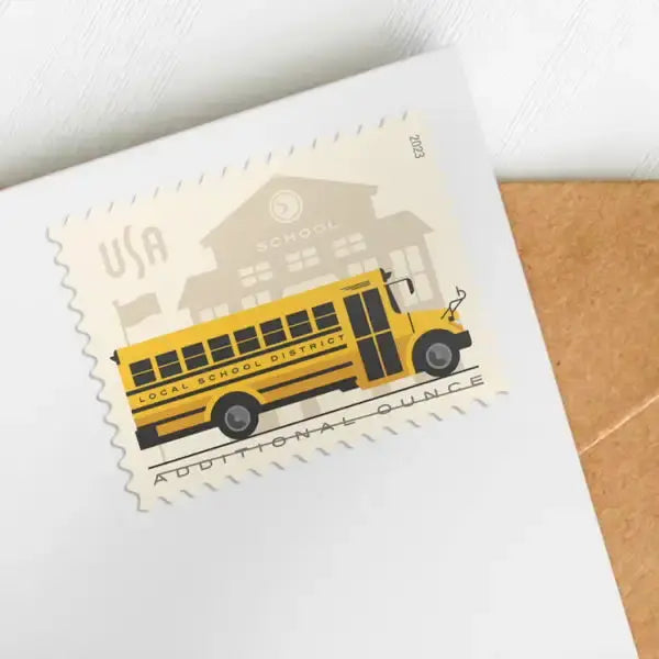 2023 USa Forever School Bus Additional Ounce Stamps