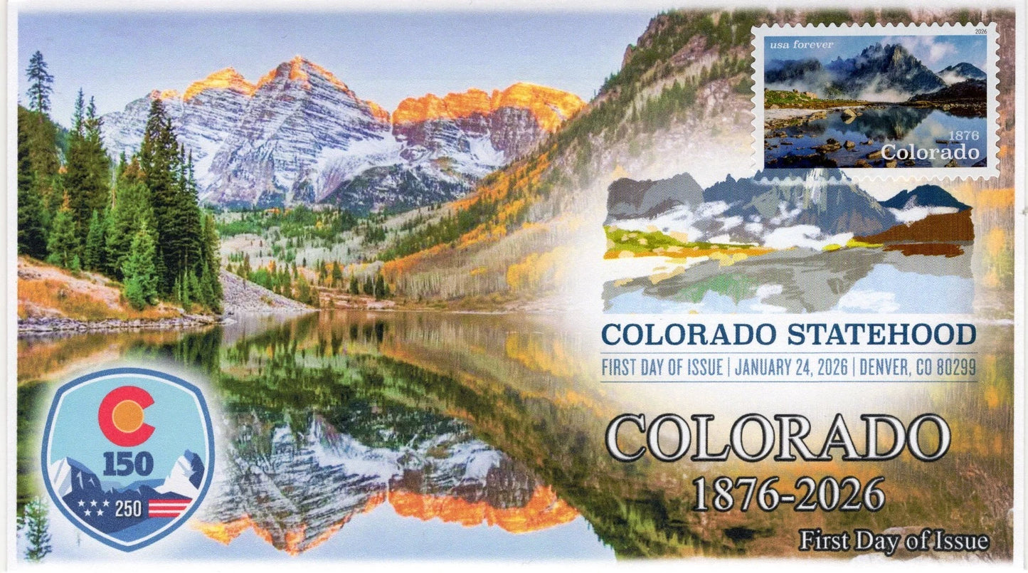 2026 Colorado Statehood forever STAMPS