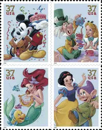2005 USa Forever DISNEY 37 Cent U.S.A. STAMPS