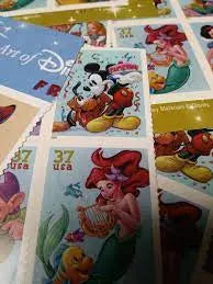 2005 USa Forever DISNEY 37 Cent U.S.A. STAMPS