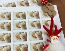 2011 USa Forever Wedding Roses Commemorative Stamps