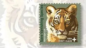 2011 USa Forever Save Vanishing Species Postage Stamps