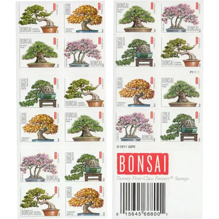 2012 USa Forever Bonsai Stamps
