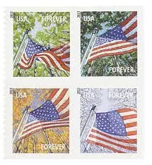 2013 USa Forever A Flag for All Seasons Stamp