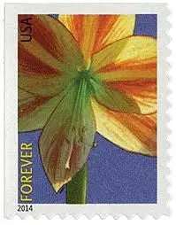 2014 USa Forever Winter Flowers Stamps