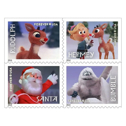 2014 USa Forever rudolph stamp