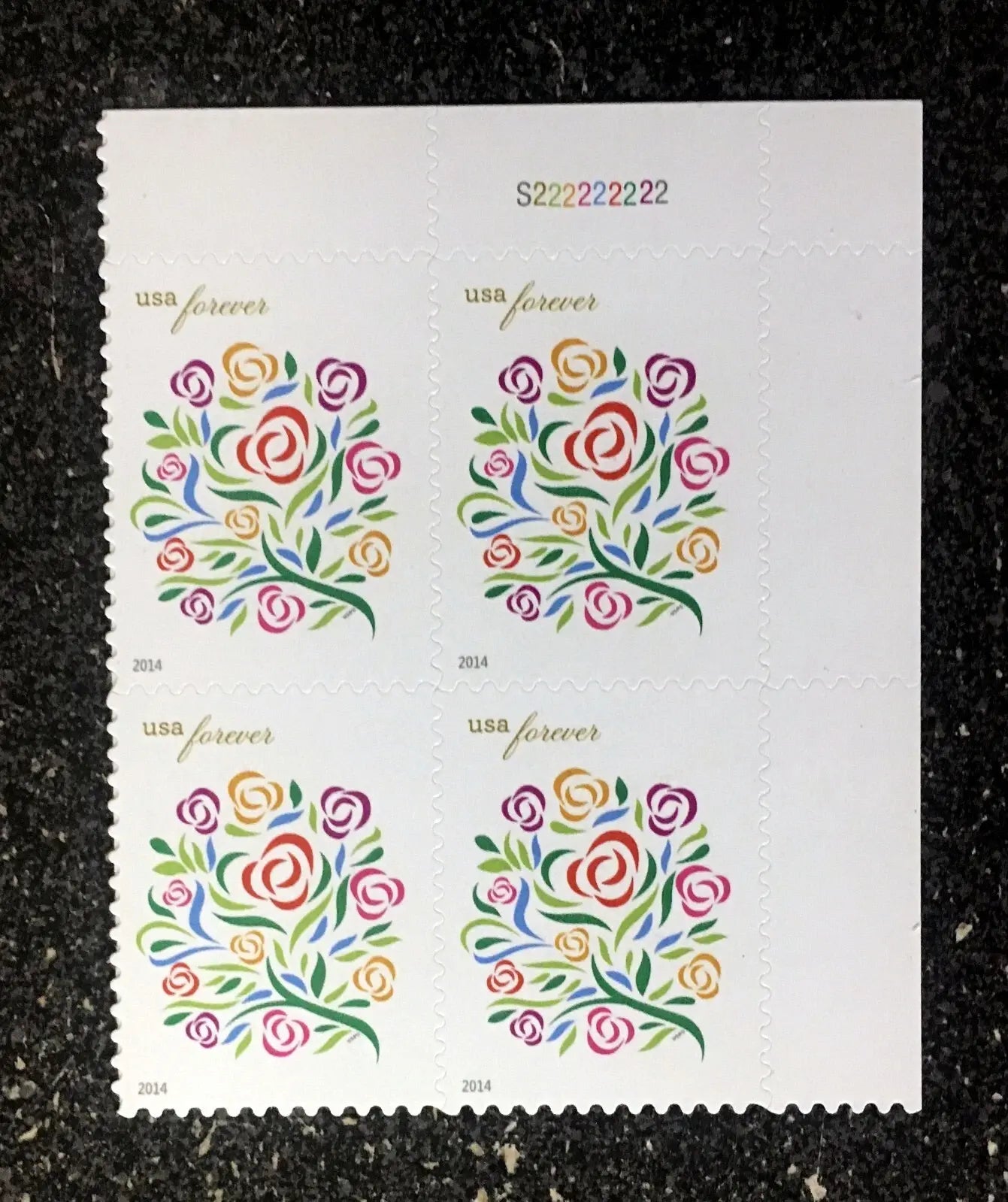 2014 USa Forever love stamp