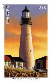2015 USa Forever New England Coastal Lighthouse Postage Stamps