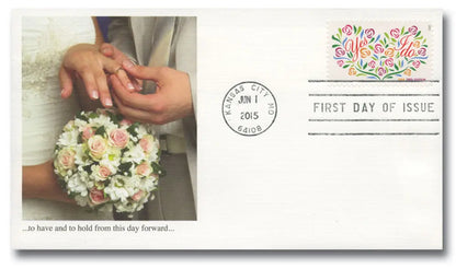 2015 USa Forever yes-i-do full sheet stamp
