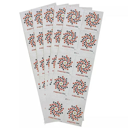2016 USa Forever Stars Red & Blue Stamps