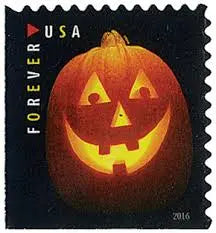 2016 USa Forever Jack o Lanterns Stamps