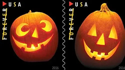 2016 USa Forever Jack o Lanterns Stamps