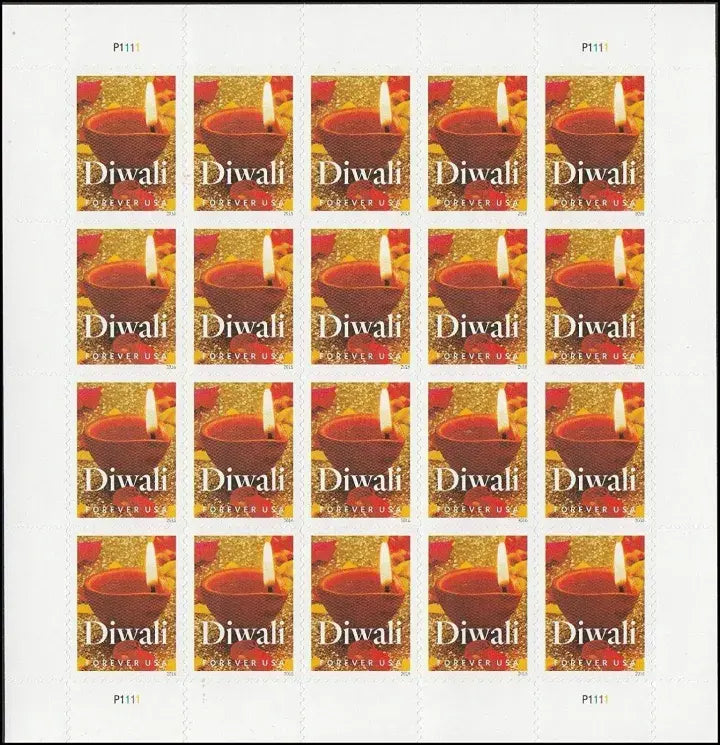 2016 USa Forever Diwali Celebration Stamps