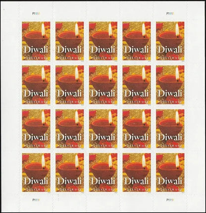 2016 USa Forever Diwali Celebration Stamps