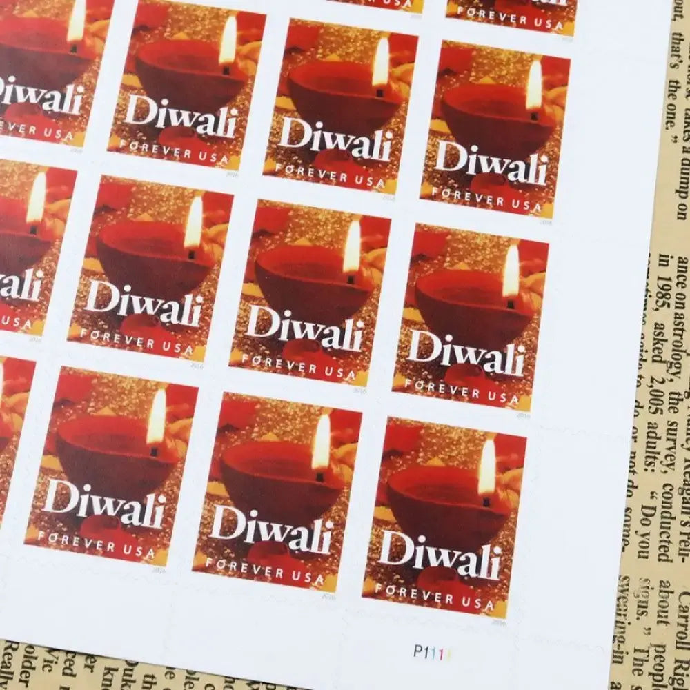 2016 USa Forever Diwali Celebration Stamps