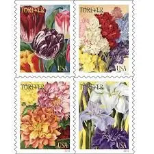 2016 USa Forever Botanical Art Beautiful Flower Bloom Stamps
