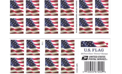 2017 USa Flag Forever Stamps