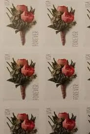 2017 USa Forever Celebration Boutonniere Stamps