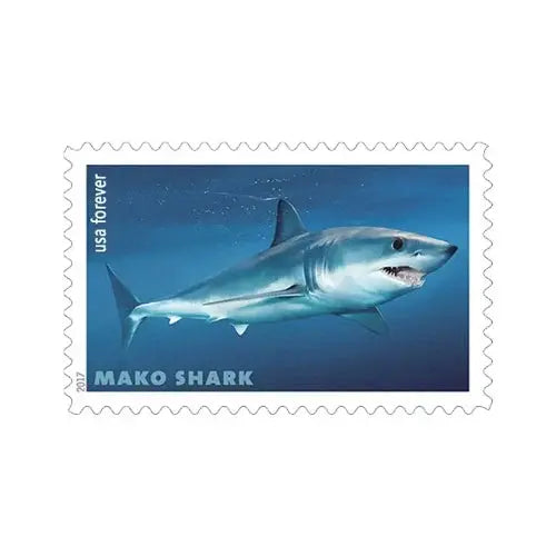 2017 USa Forever Shark Stamps