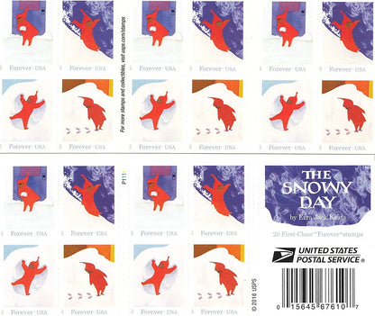 2017 USa Forever Snowy Day Stamps