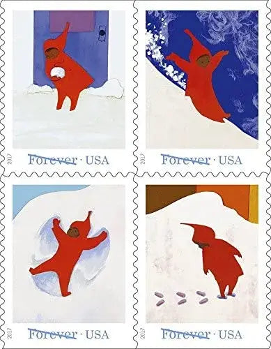 2017 USa Forever Snowy Day Stamps