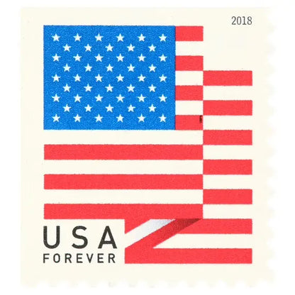 2018 usa flag forever stamps