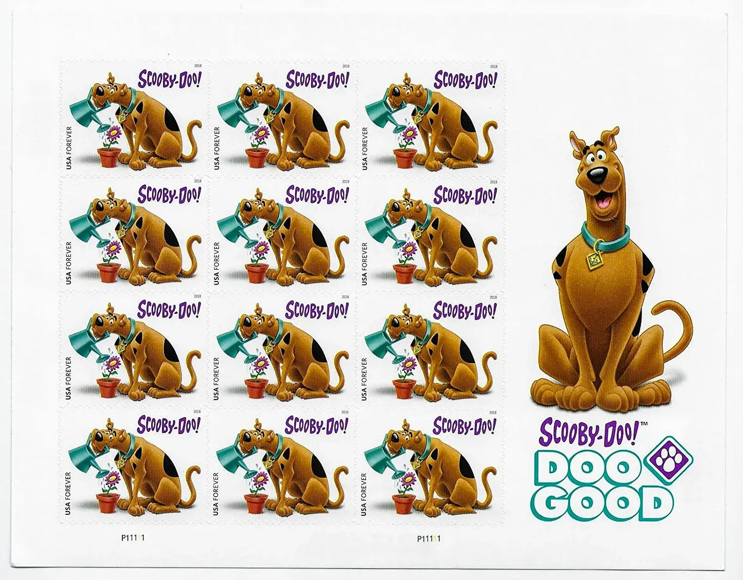 2018 USa Forever Scooby-Doo! Stamps