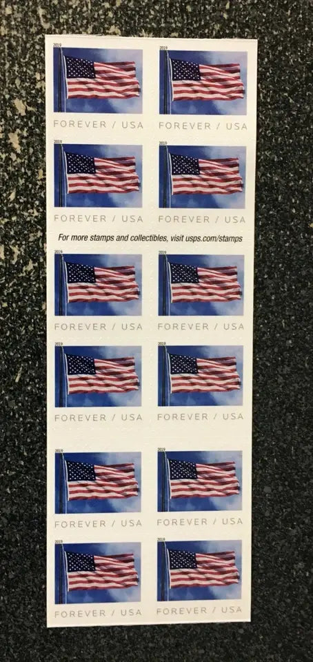 2019 USa Forever flag forever stamp
