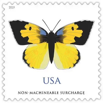 2019 USa Forever California Dogface Butterfly Stamp