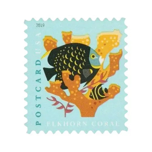 2019 USa Forever Coral Reefs Stamps