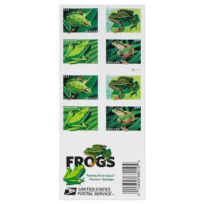2019 USa Forever Frogs Stamps