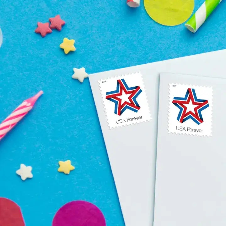 2019 USa Forever Star Ribbon Stamps