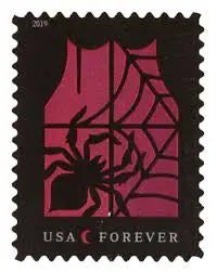 2019 USa Forever Spooky Silhouettes Framed Stamps