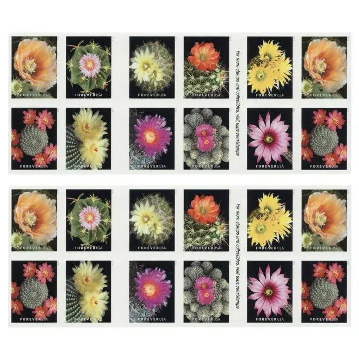 2019 USa Forever Cactus Flowers Stamps