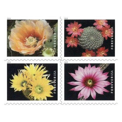 2019 USa Forever Cactus Flowers Stamps