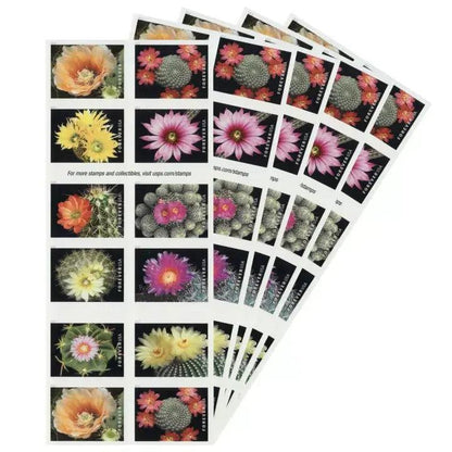2019 USa Forever Cactus Flowers Stamps