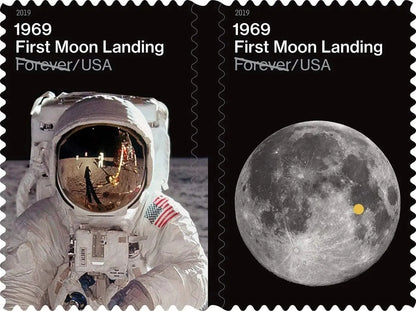 2019 USa Forever 1969 50th Anniversary of the Moon Landing Stamps