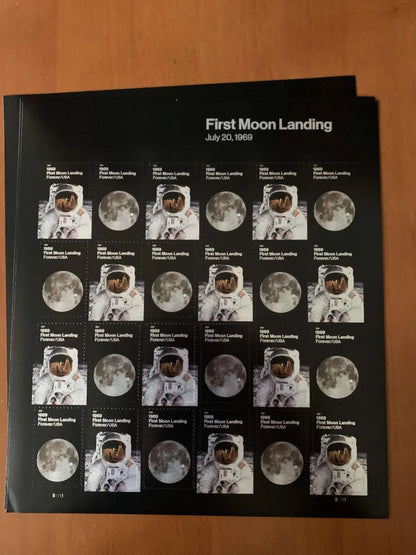 2019 USa Forever 1969 50th Anniversary of the Moon Landing Stamps