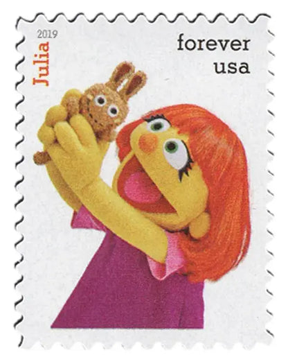 2019 USa Forever Sesame Street Stamps