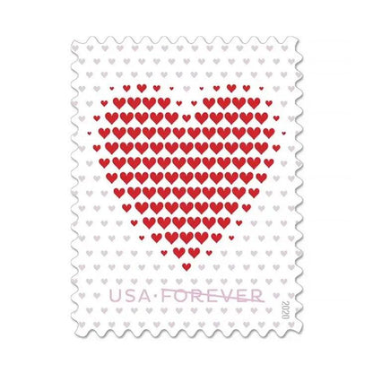 2020 USa Forever Made Of Hearts Stamps
