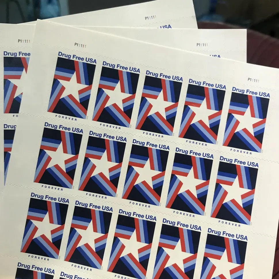 2020 USa Forever Drug Free USA Stamps