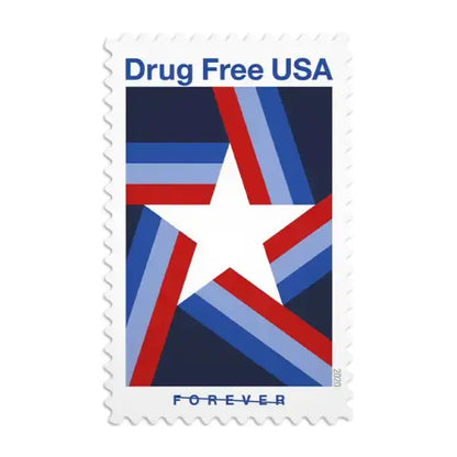 2020 USa Forever Drug Free USA Stamps