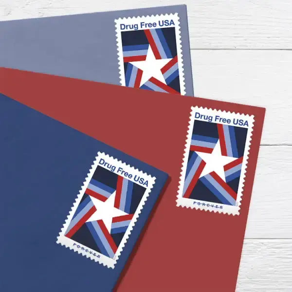 2020 USa Forever Drug Free USA Stamps